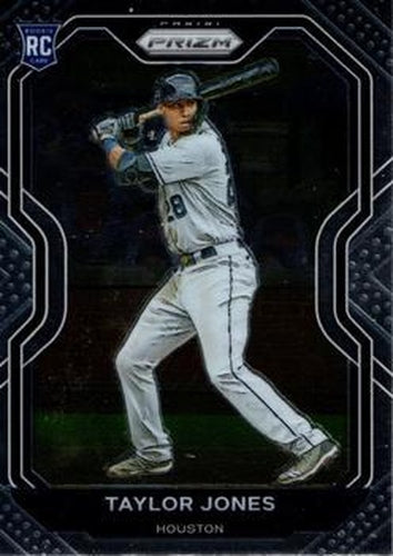 #184 Taylor Jones - Houston Astros - 2021 Panini Prizm Baseball