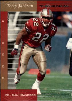#184 Terry Jackson - San Francisco 49ers - 1999 Donruss Football