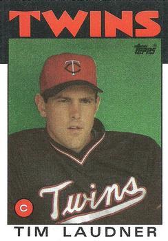 #184 Tim Laudner - Minnesota Twins - 1986 Topps Baseball