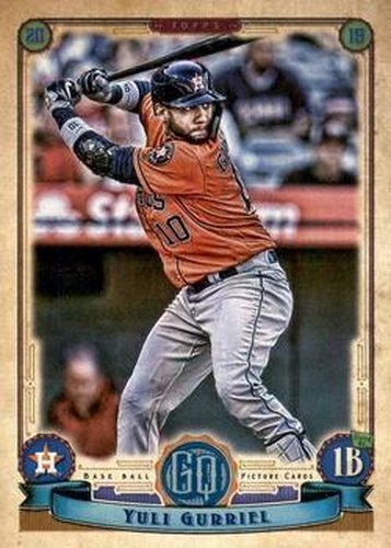 #184 Yuli Gurriel - Houston Astros - 2019 Topps Gypsy Queen Baseball