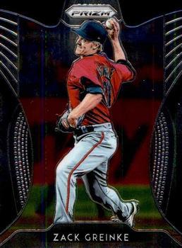 #184 Zack Greinke - Arizona Diamondbacks - 2019 Panini Prizm Baseball