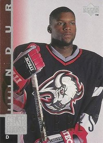 #184 Rumun Ndur - Buffalo Sabres - 1997-98 Upper Deck Hockey