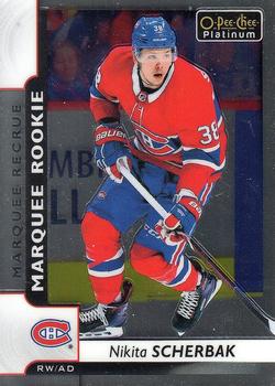 #184 Nikita Scherbak - Montreal Canadiens - 2017-18 O-Pee-Chee Platinum Hockey