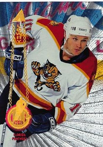 #184 Dave Lowry - Florida Panthers - 1994-95 Pinnacle Hockey - Rink Collection