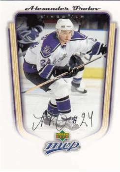 #184 Alexander Frolov - Los Angeles Kings - 2005-06 Upper Deck MVP Hockey