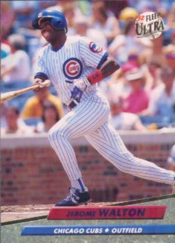 #184 Jerome Walton - Chicago Cubs - 1992 Ultra Baseball