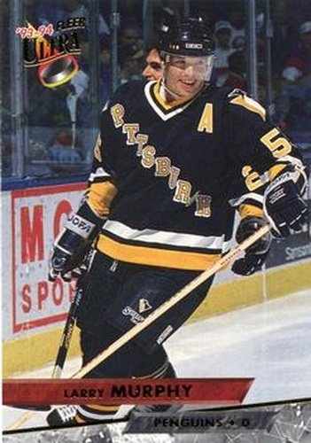 #184 Larry Murphy - Pittsburgh Penguins - 1993-94 Ultra Hockey
