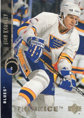 #184 Igor Korolev - St. Louis Blues - 1994-95 Upper Deck Hockey - Electric Ice