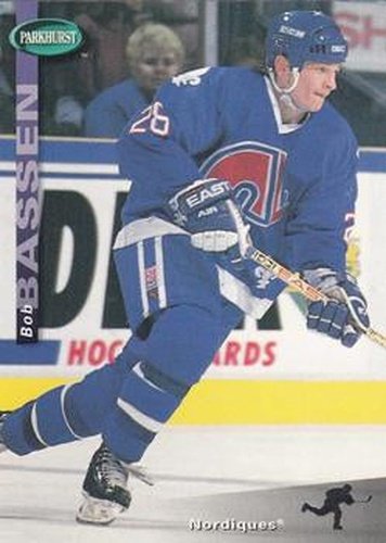 #184 Bob Bassen - Quebec Nordiques - 1994-95 Parkhurst Hockey