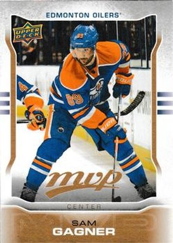 #184 Sam Gagner - Edmonton Oilers - 2014-15 Upper Deck MVP Hockey