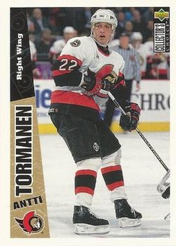 #184 Antti Tormanen - Ottawa Senators - 1996-97 Collector's Choice Hockey