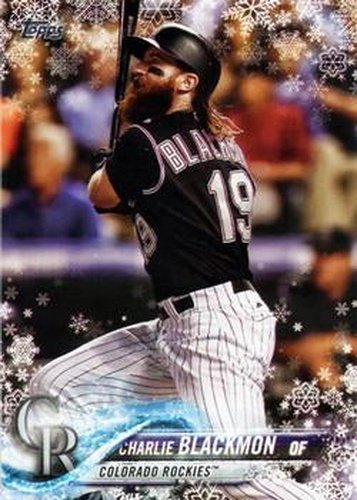#HMW184 Charlie Blackmon - Colorado Rockies - 2018 Topps Holiday Baseball