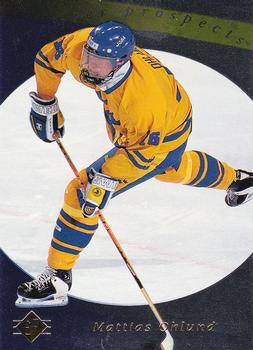#184 Mattias Ohlund - Sweden - 1995-96 SP Hockey
