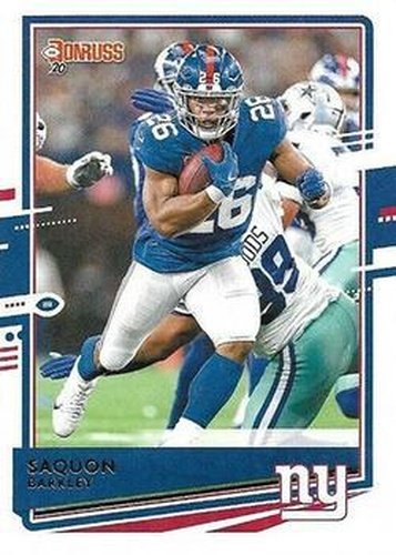 #184b Saquon Barkley - New York Giants - 2020 Donruss Football