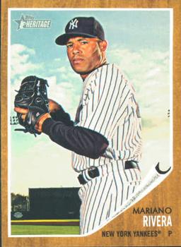 #185 Mariano Rivera - New York Yankees - 2011 Topps Heritage Baseball