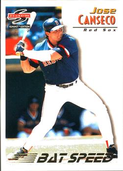 #185 Jose Canseco - Boston Red Sox - 1995 Summit Baseball