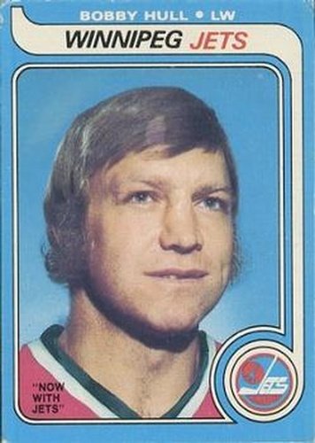 #185 Bobby Hull - Winnipeg Jets - 1979-80 O-Pee-Chee Hockey