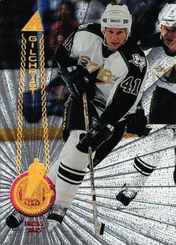 #185 Brent Gilchrist - Dallas Stars - 1994-95 Pinnacle Hockey - Rink Collection