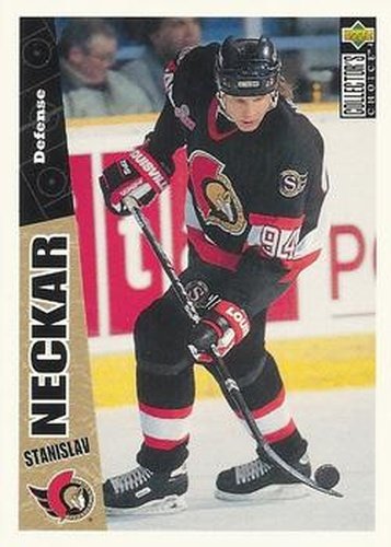 #185 Stanislav Neckar - Ottawa Senators - 1996-97 Collector's Choice Hockey