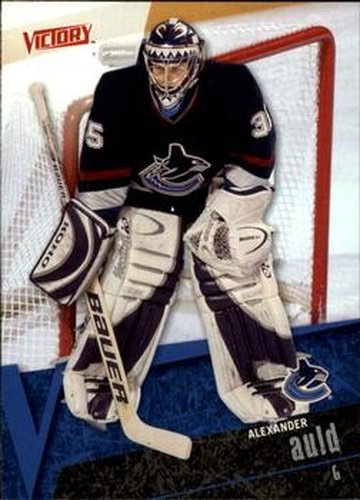 #185 Alex Auld - Vancouver Canucks - 2003-04 Upper Deck Victory Hockey