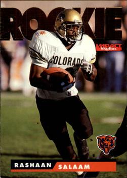 #185 Rashaan Salaam - Chicago Bears - 1995 SkyBox Impact Football