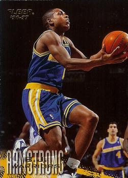 #185 B.J. Armstrong - Golden State Warriors - 1996-97 Fleer Basketball