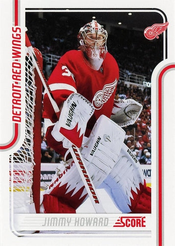 #185 Jimmy Howard - Detroit Red Wings - 2011-12 Score Hockey