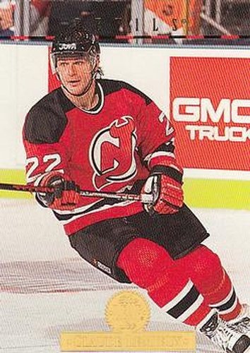 #185 Claude Lemieux - New Jersey Devils - 1994-95 Leaf Hockey