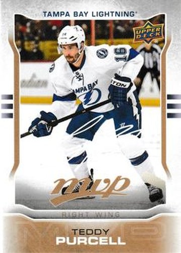 #185 Teddy Purcell - Tampa Bay Lightning - 2014-15 Upper Deck MVP Hockey