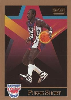#185 Purvis Short - New Jersey Nets - 1990-91 SkyBox Basketball