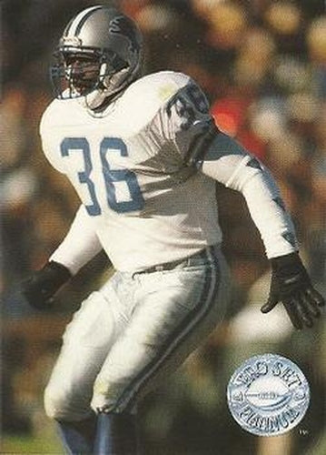 #185 Bennie Blades - Detroit Lions - 1991 Pro Set Platinum Football