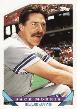 #185 Jack Morris - Toronto Blue Jays - 1993 Topps Baseball