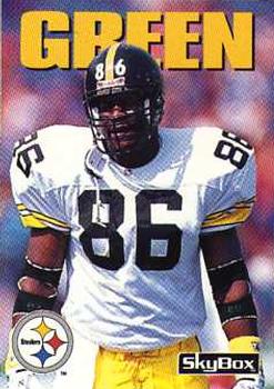 #185 Eric Green - Pittsburgh Steelers - 1992 SkyBox Impact Football