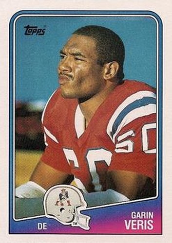 #185 Garin Veris - New England Patriots - 1988 Topps Football