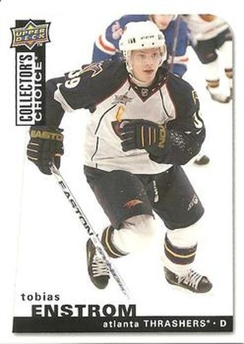 #185 Tobias Enstrom - Atlanta Thrashers - 2008-09 Collector's Choice Hockey
