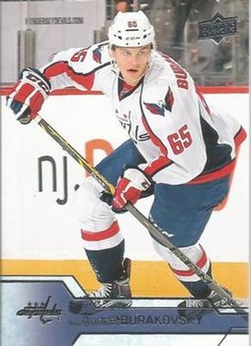 #185 Andre Burakovsky - Washington Capitals - 2016-17 Upper Deck Hockey