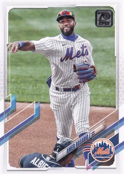 #185 Amed Rosario - New York Mets - 2021 Topps Baseball
