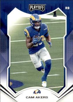 #185 Cam Akers - Los Angeles Rams - 2021 Panini Playoff Football