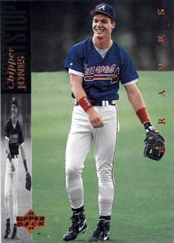 #185 Chipper Jones - Atlanta Braves - 1994 Upper Deck Baseball