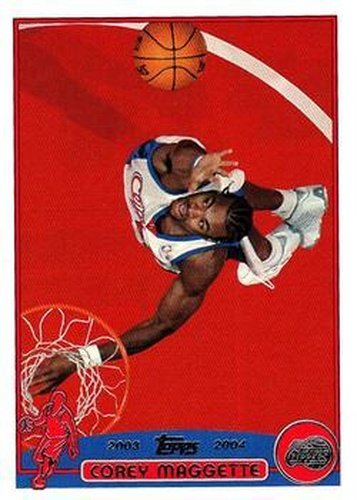 #185 Corey Maggette - Los Angeles Clippers - 2003-04 Topps Basketball