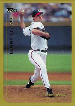 #185 Denny Neagle - Atlanta Braves - 1999 Topps Baseball