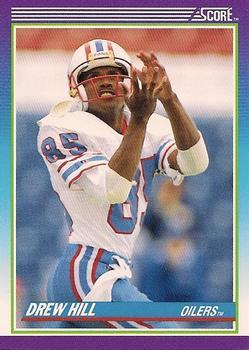 #185 Drew Hill - Houston Oilers - 1990 Score Football
