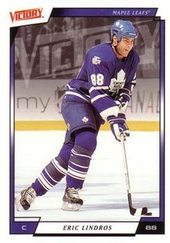 #185 Eric Lindros - Toronto Maple Leafs - 2006-07 Upper Deck Victory Hockey