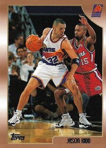 #185 Jason Kidd - Phoenix Suns - 1998-99 Topps Basketball