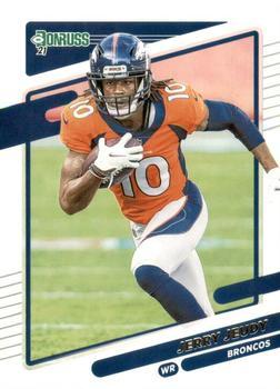 #185 Jerry Jeudy - Denver Broncos - 2021 Donruss Football