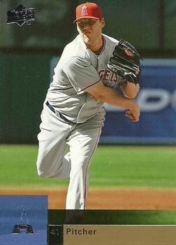 #185 John Lackey - Los Angeles Angels - 2009 Upper Deck Baseball