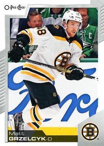 #185 Matt Grzelcyk - Boston Bruins - 2020-21 O-Pee-Chee Hockey