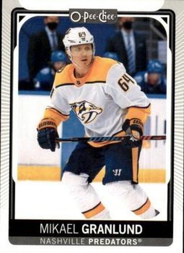 #185 Mikael Granlund - Nashville Predators - 2021-22 O-Pee-Chee Hockey
