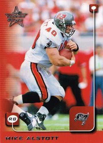 #185 Mike Alstott - Tampa Bay Buccaneers - 1999 Leaf Rookies & Stars Football
