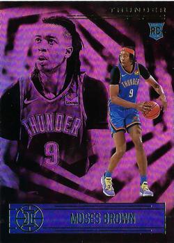 #185 Moses Brown - Oklahoma City Thunder - 2020-21 Panini Illusions Basketball